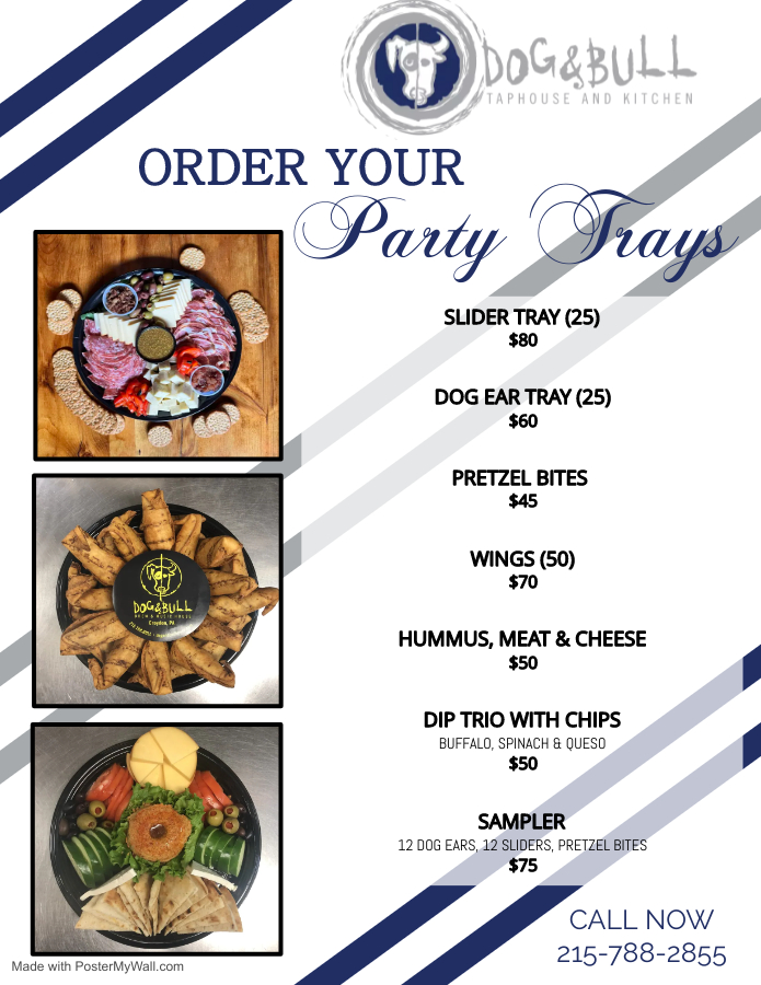 Order your party tray.